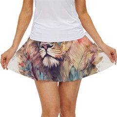 Lion Africa African Art Women s Skort by Mog4mog4