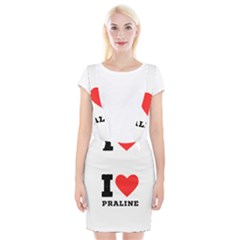 I Love Praline  Braces Suspender Skirt by ilovewhateva