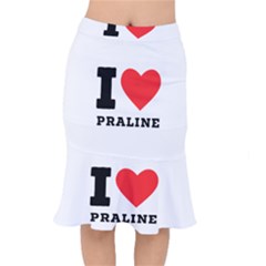 I Love Praline  Short Mermaid Skirt by ilovewhateva