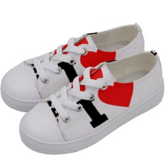 I Love Praline  Kids  Low Top Canvas Sneakers by ilovewhateva