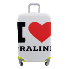 I Love Praline  Luggage Cover (small) by ilovewhateva