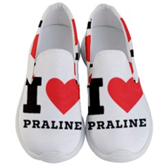 I Love Praline  Men s Lightweight Slip Ons by ilovewhateva