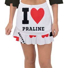 I Love Praline  Fishtail Mini Chiffon Skirt by ilovewhateva