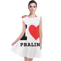 I Love Praline  Tie Up Tunic Dress by ilovewhateva