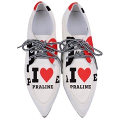 I Love Praline  Pointed Oxford Shoes by ilovewhateva