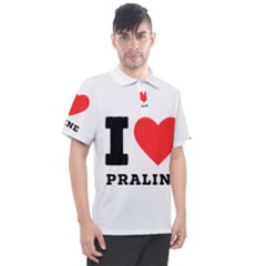 I Love Praline  Men s Polo Tee by ilovewhateva