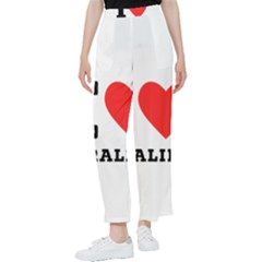 I Love Praline  Women s Pants  by ilovewhateva