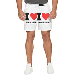 I Love Praline  Men s Runner Shorts by ilovewhateva