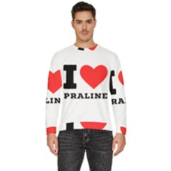 I Love Praline  Men s Fleece Sweatshirt by ilovewhateva