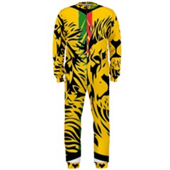 Lion Head Africa Rasta Onepiece Jumpsuit (men) by Mog4mog4