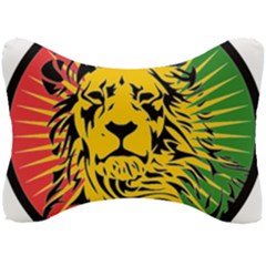 Lion Head Africa Rasta Seat Head Rest Cushion by Mog4mog4