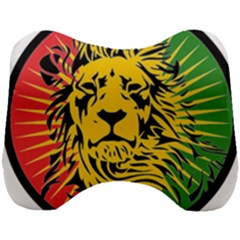 Lion Head Africa Rasta Head Support Cushion by Mog4mog4