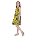 Lion Head Africa Rasta Kids  Skater Dress View2