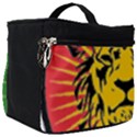 Lion Head Africa Rasta Make Up Travel Bag (Big) View1