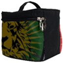 Lion Head Africa Rasta Make Up Travel Bag (Big) View2