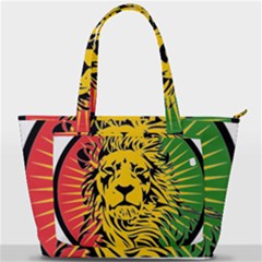 Lion Head Africa Rasta Back Pocket Shoulder Bag  by Mog4mog4