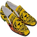 Lion Head Africa Rasta Women Slip On Heel Loafers View3