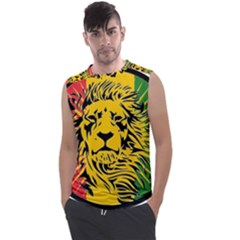 Lion Head Africa Rasta Men s Regular Tank Top