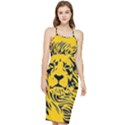 Lion Head Africa Rasta Bodycon Cross Back Summer Dress View1