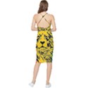 Lion Head Africa Rasta Bodycon Cross Back Summer Dress View2