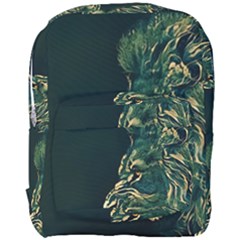 Angry Male Lion Full Print Backpack