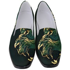 Angry Male Lion Women s Classic Loafer Heels by Mog4mog4