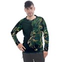 Angry Male Lion Men s Pique Long Sleeve Tee View1