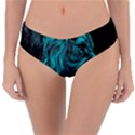 Angry Male Lion Predator Carnivore Reversible Classic Bikini Bottoms View1