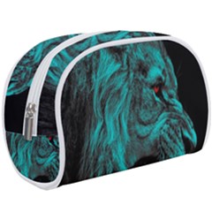 Angry Male Lion Predator Carnivore Make Up Case (large) by Mog4mog4