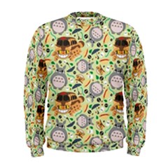 My Neighbor Totoro Pattern Men s Sweatshirt by Mog4mog4