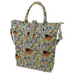 My Neighbor Totoro Pattern Buckle Top Tote Bag by Mog4mog4