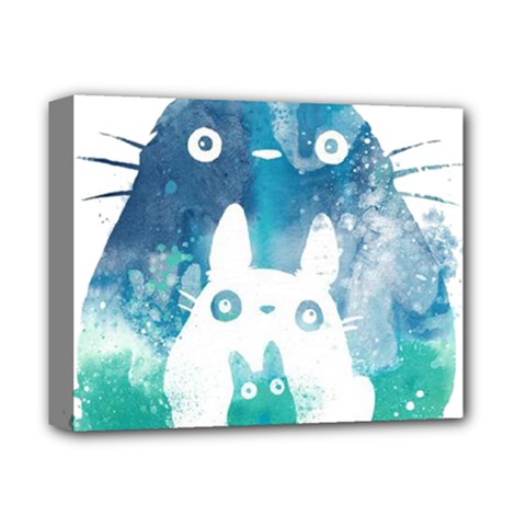 My Neighbor Totoro Deluxe Canvas 14  X 11  (stretched) by Mog4mog4