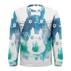 My Neighbor Totoro Men s Long Sleeve Tee by Mog4mog4