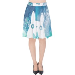 My Neighbor Totoro Velvet High Waist Skirt by Mog4mog4