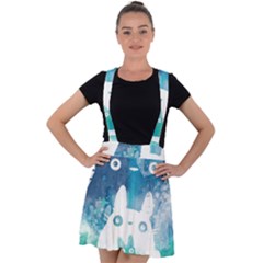 My Neighbor Totoro Velvet Suspender Skater Skirt by Mog4mog4