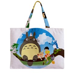 My Neighbor Totoro Totoro Zipper Mini Tote Bag by Mog4mog4