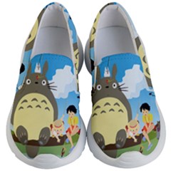 My Neighbor Totoro Totoro Kids Lightweight Slip Ons by Mog4mog4