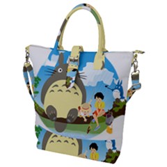 My Neighbor Totoro Totoro Buckle Top Tote Bag by Mog4mog4