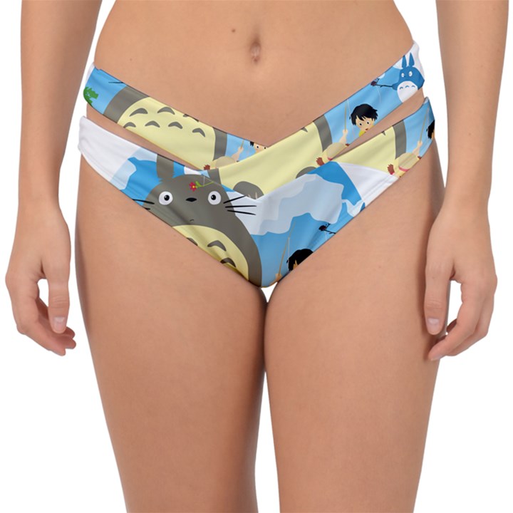 My Neighbor Totoro Totoro Double Strap Halter Bikini Bottoms