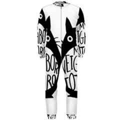 My Neighbor Totoro Black And White Onepiece Jumpsuit (men) by Mog4mog4