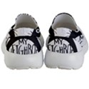 My Neighbor Totoro Black And White Kids Lightweight Slip Ons View4