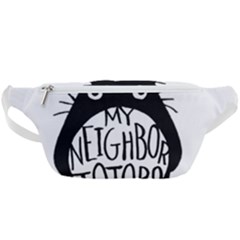 My Neighbor Totoro Black And White Waist Bag  by Mog4mog4