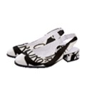 My Neighbor Totoro Black And White Women s Classic Slingback Heels View2