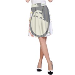 My Neighbor Totoro Cartoon A-line Skirt by Mog4mog4