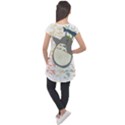 My Neighbor Totoro Cartoon Cap Sleeve High Low Top View2