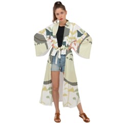 My Neighbor Totoro Cartoon Maxi Kimono by Mog4mog4