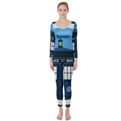 Doctor Who Tardis Long Sleeve Catsuit by Mog4mog4