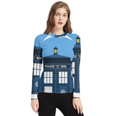 Doctor Who Tardis Women s Long Sleeve Rash Guard by Mog4mog4