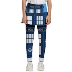 Doctor Who Tardis Kids  Skirted Pants