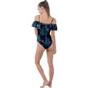 Hogwarts Castle Van Gogh Frill Detail One Piece Swimsuit View2